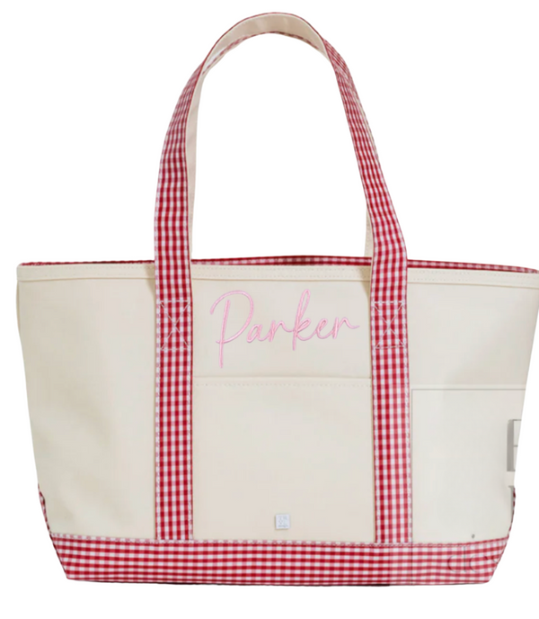 Medium Tote - Coated Canvas