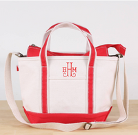 Canvas Crossbody Convertible Tote