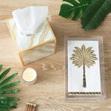 Grand Palms Black Guest Towels