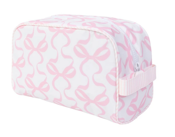 The Dopp Kit in Bows on White
