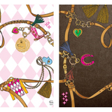 Double sided mat | Year of the horse Harlequin mat