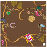 Double sided mat | Year of the horse Harlequin mat