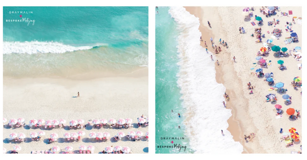 Bespoke X Gray Malin DOUBLE-SIDED MAT | Gray Malin Beach Club Mat