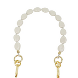Clutch Strap – River Stone in Ivory
