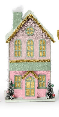 Holiday Lane Light Up House