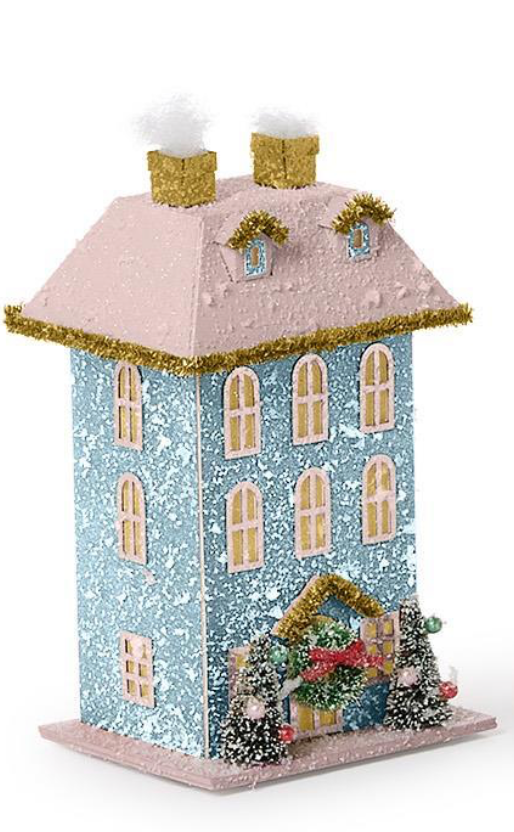 Holiday Lane Light Up House