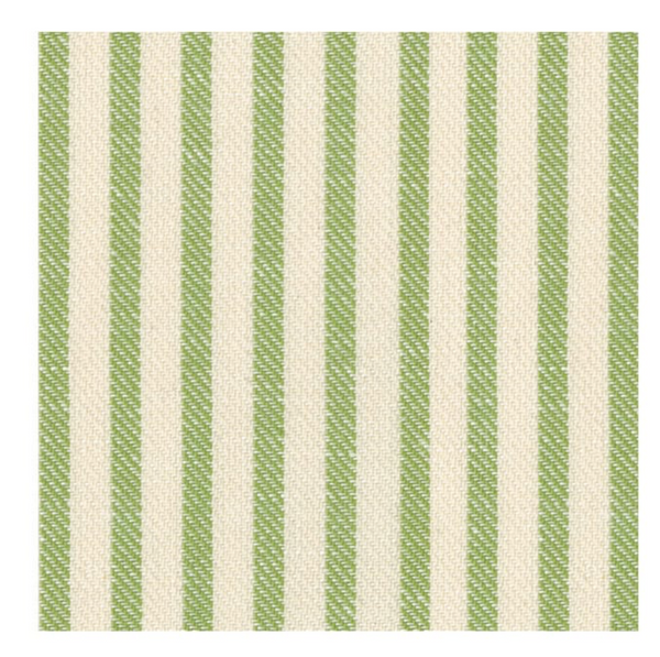 MELOGRANO STRIPE SAGE-PAPER LINEN Cocktail Napkins