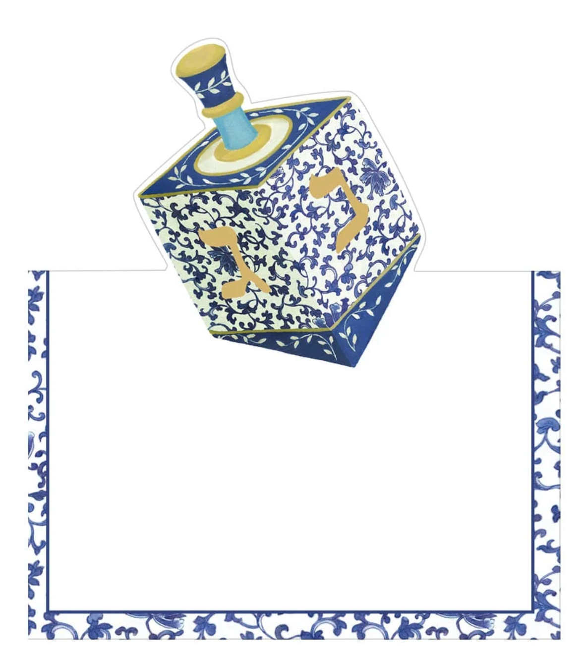 PATTERNED DREIDELS Placecard