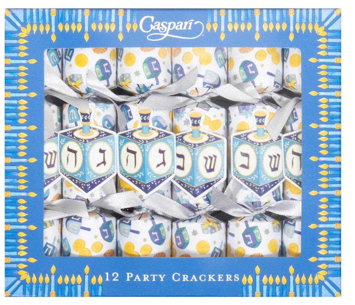 Dreidel, Dreidel, Dreidel Celebration Crackers - includes 12 Celebration Crackers