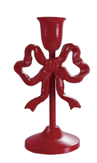 Cast Iron Bow Taper Holder