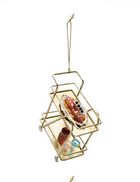 Metal Bar Cart Ornament