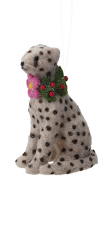 Wool Felt Safari Animal Ornament