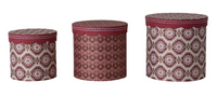 Nesting Gift Boxes with Scalloped Lids