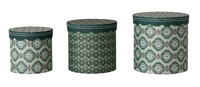 Nesting Gift Boxes with Scalloped Lids