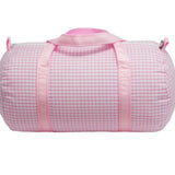 Gingham Cotton Medium Duffel