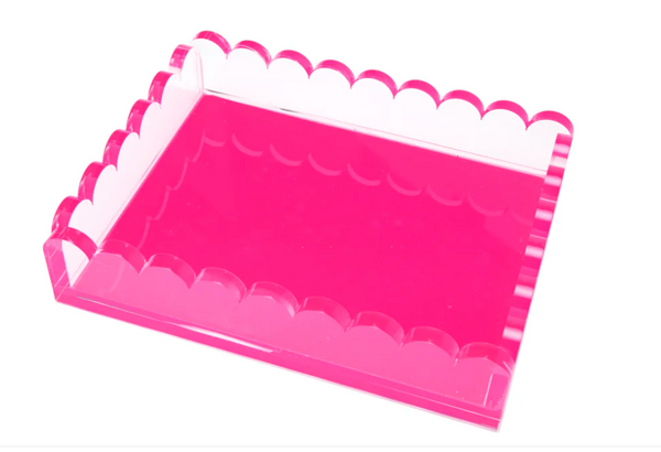 Tara Wilsdon Acrylic Scallop Tray