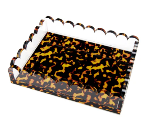 Tara Wilsdon Acrylic Scallop Tray