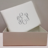 Monogram Wedding or Child Keepsake Box