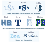 Monogram Wedding or Child Keepsake Box