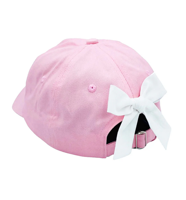 Women's Bow Baseball Hat - Pink