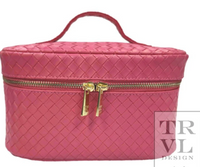 TRVL Luxe Woven Train Case