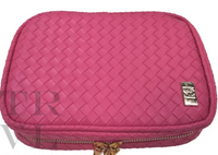 TRVL Luxe Woven Zip Make Up Bag