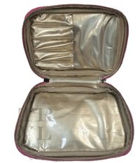 TRVL Luxe Woven Zip Make Up Bag