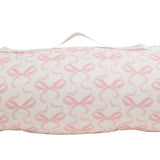 Nap Mat Bows On Pink