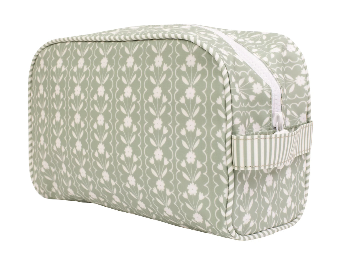 The Dopp Kit - Sage Floral