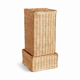 CHARLESTON RATTAN PEDESTAL TALL