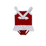 Nora Swimsuit - Relay Red, All American