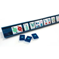 Set of 4 Navy Mahjong Racks