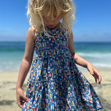 Sloane Dress in Nautical Buoys