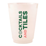 Cocktails and Tiles Frosted Cups