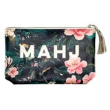 Mahj Floral Tile Pouch