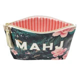 Mahj Floral Tile Pouch