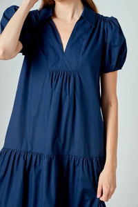 Poplin Midi Dress