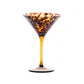 Julisca Puro Tortoiseshell Martini Glass