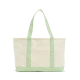 Medium Midi Coated Canvas Trim Tote
