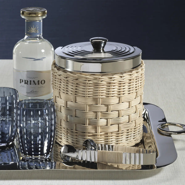 The Palmier Steel Ice Bucket