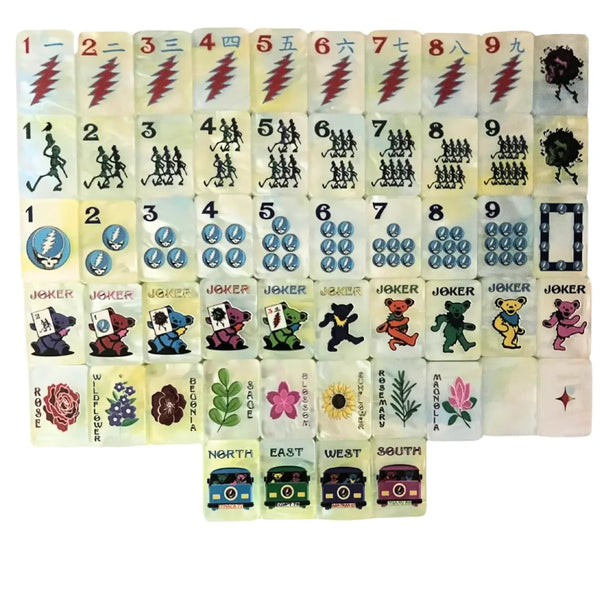 Grateful Dead x Bespoke Mahjong - SUNSHINE DAYDREAM TIE DYE PEARL