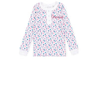 Alden Girls' Pima Cotton Pajama Pant Set - Cosmic Crush