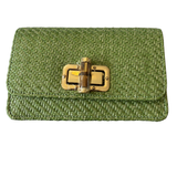 Green Lilly Clutch