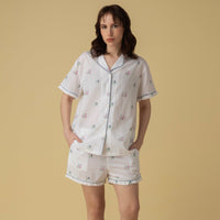 Rina Short PJ Frill set