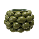 Stoneware Lime Planter Vase