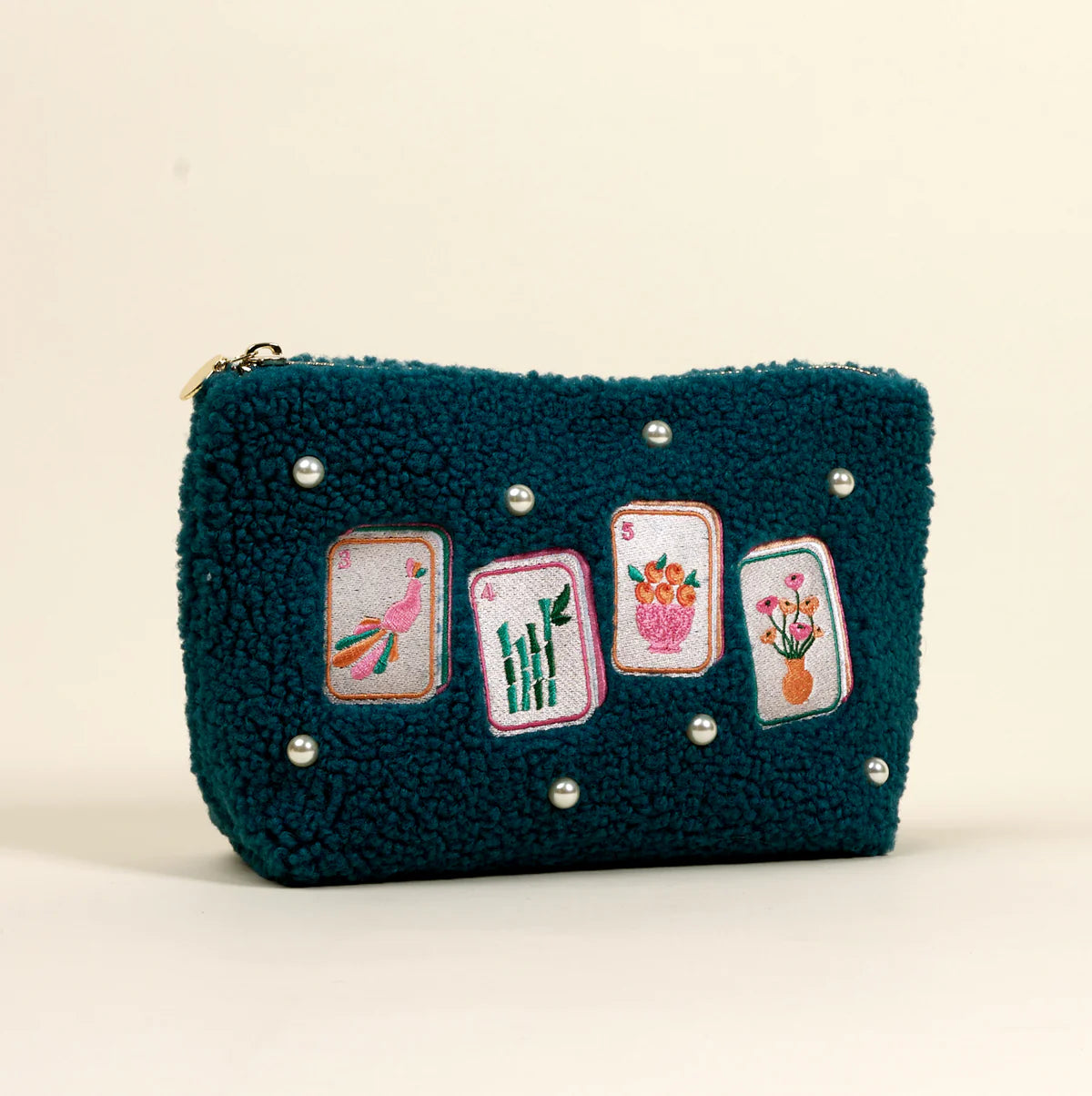 Mahj Teddy Pouch