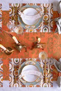 Antique Pumpkin Frame Placemat