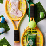 Grand Slam Tennis Racquets in Green Bauble Stocking