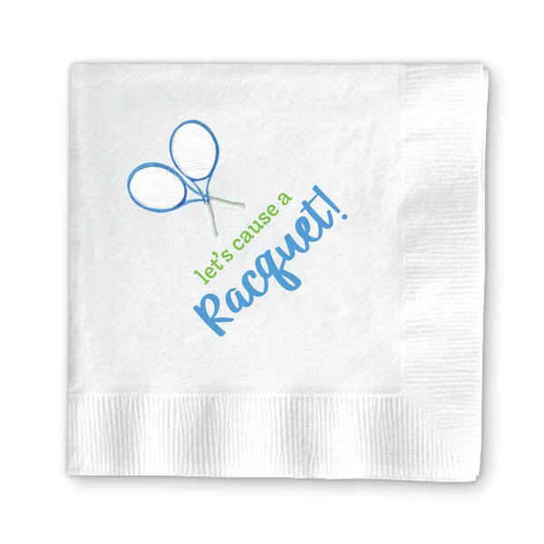 TENNIS COCKTAIL NAPKINS - Classic Charm