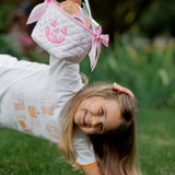 Petite Pumpkin Tote, Pink